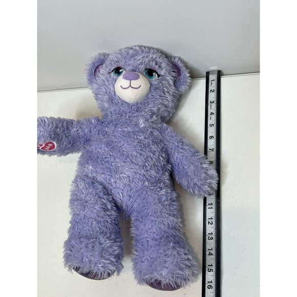 Build-A-Bear Frozen 2 Anna Purple Teddy Bear Plush Disney 16″ - Picture 12 of 12
